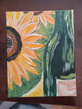 Bloom and Bottle  Art Kit 11x14