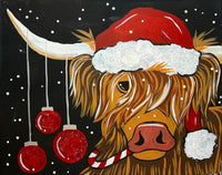 Christmas Highlander paint party Sept. 21 (PRIVATE EVENT)