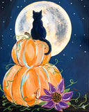 "The cat and the moon" Paint Party