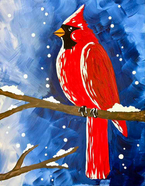 Christmas Cardinal  8x10