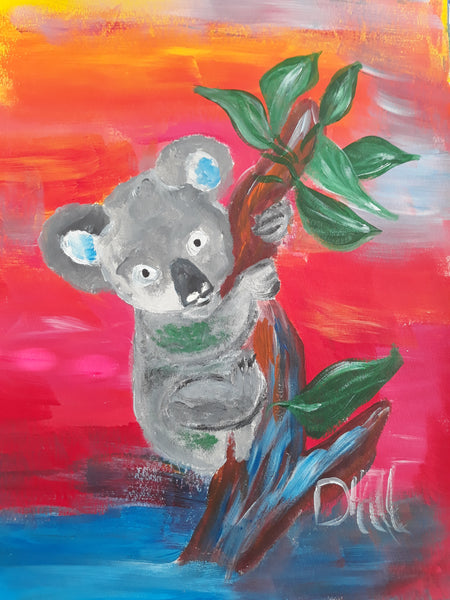 Koala Bear Art Kit 11x14