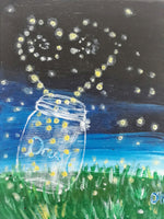 Firefly Jar Art Kit 8x10