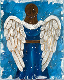Winter Angel Blue