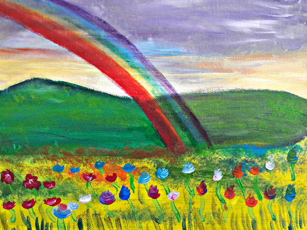 Rainbow Art Kit 8x10