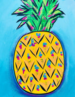 Pineapple Art Kit 11x14