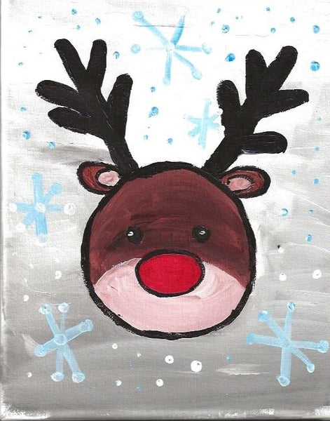 Reindeer  Art Kit 8x10