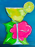 Summer Margarita Art Kit 11x14